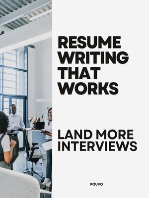 cover image of Resume Writing That Works